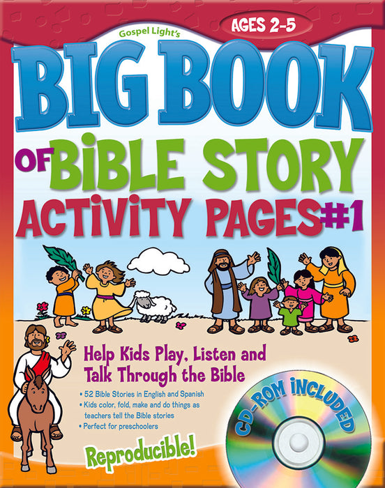 Big Book of Bible Story Activity Pages