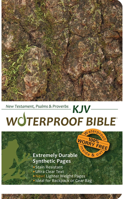 KJV Waterproof Bible New Testament, Psalms & Proverbs Camo