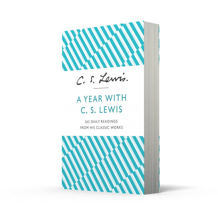 A Year With C S Lewis Paperback Book
