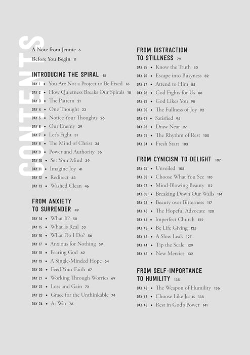 Stop the Spiral Devotional