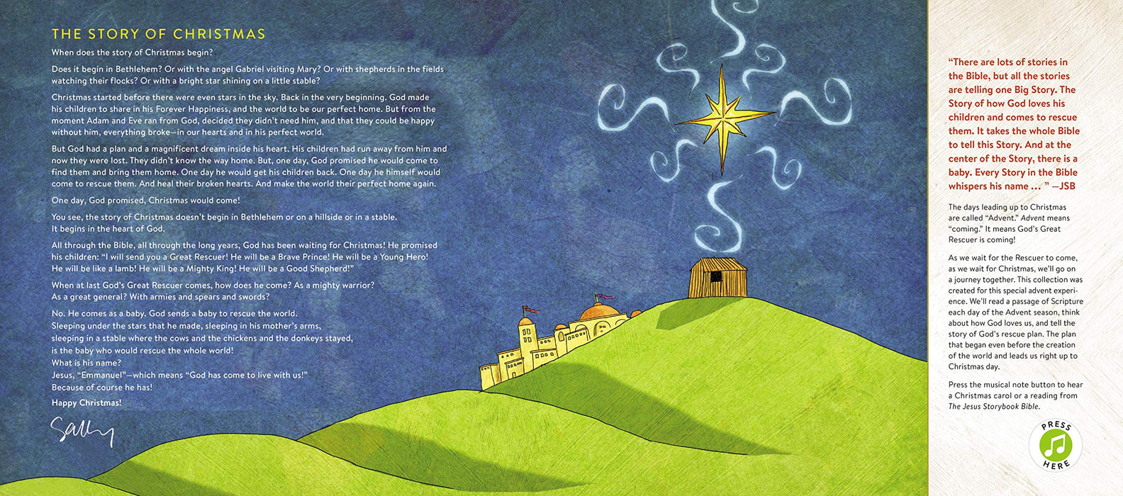 The Jesus The Storybook Bible: A Christmas Collection