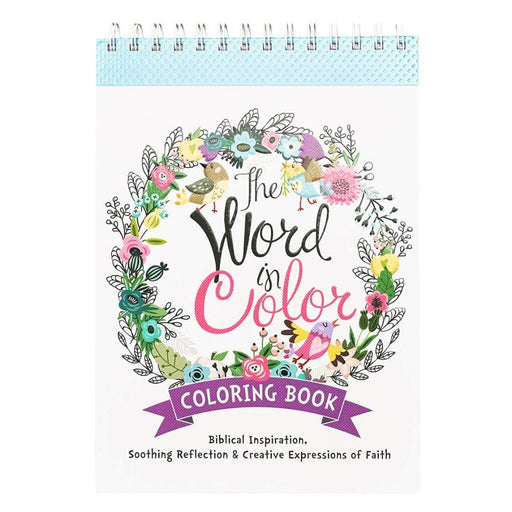 The Word in Colour Colouring Book