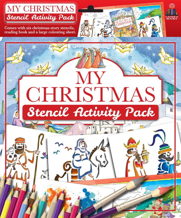 Christmas Stencil Activity Pack