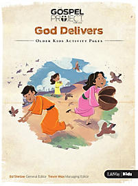 God Delivers: Older Kids Activity Pages