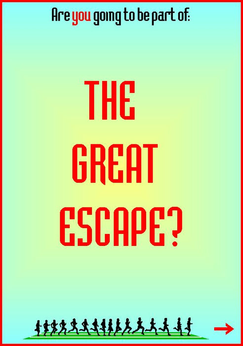 Tracts: The Great Escape 50-pack