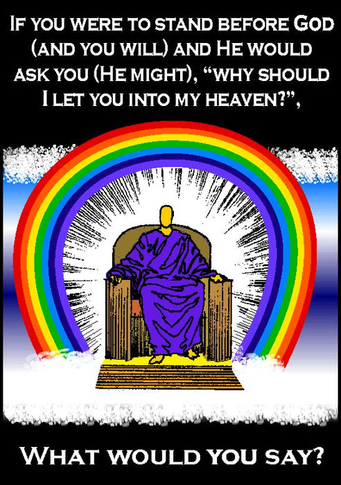 Tracts: What Would You Say? 50-pack