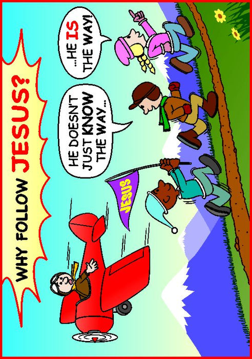 Tracts: Why Follow Jesus? 50-pack