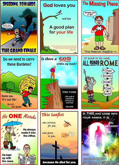 Tracts Sample Pack 95-pack - Birmingham Gospel Outreach