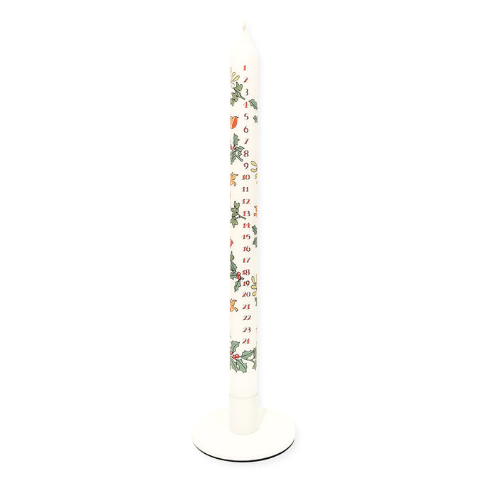 Holly & Ivy Advent Candle