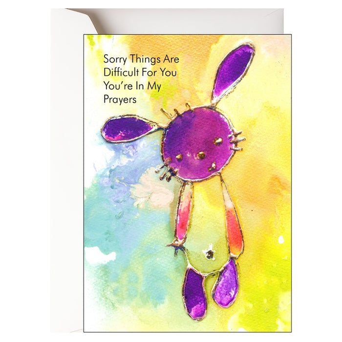 Sorry Things Are Difficult For You Card