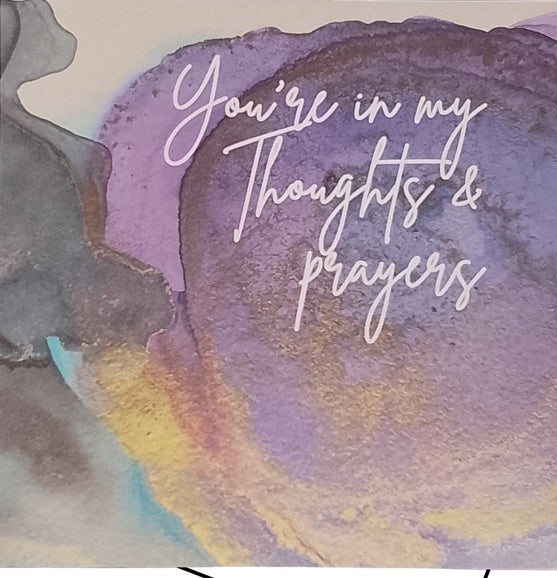 In My Thoughts Card