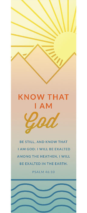 Know That I Am God Bookmark (Pack of 25)