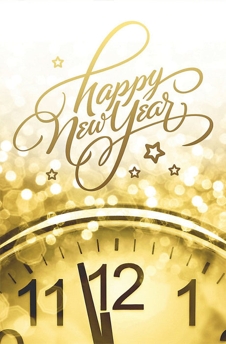 Happy New Year Bulletin (Pack of 100)