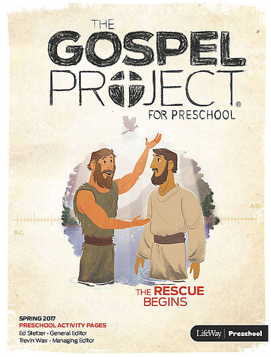 Rescue Begins, The: Preschool Activity Pages Spring 2017