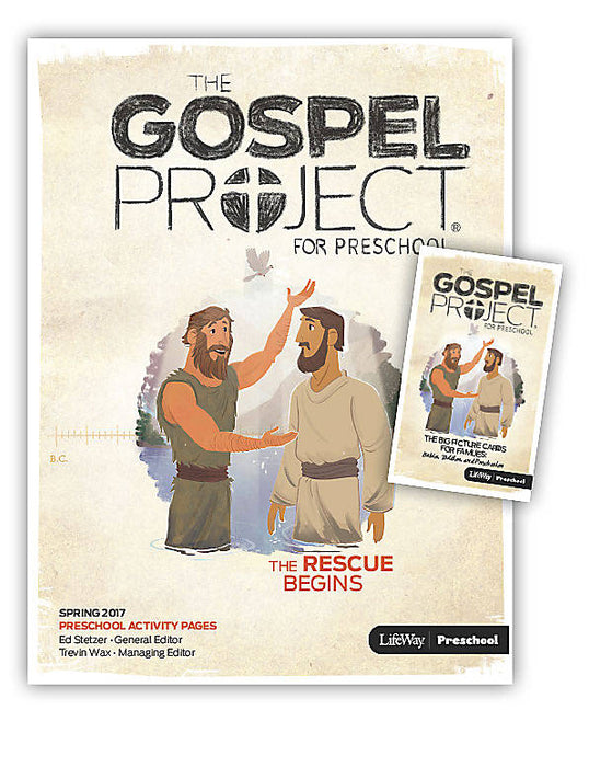 Rescue Begins, The: Preschool Activity Pack Spring 2017