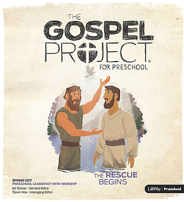 Rescue Begins, The: Preschool Leader Kit w/ Worship Spring17