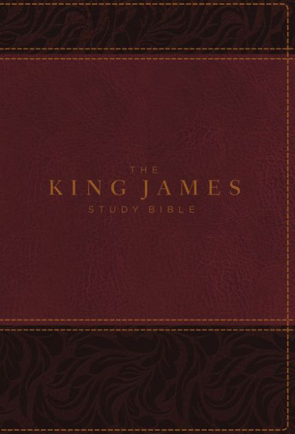 King James Study Bible, The, Indexed, Full-Color Ed.