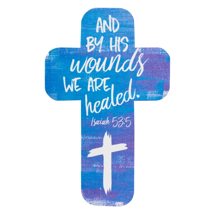 By His Wounds Cross Bookmark