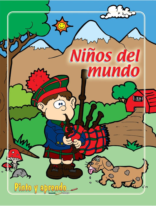 Pinto y aprendo niños del mundo