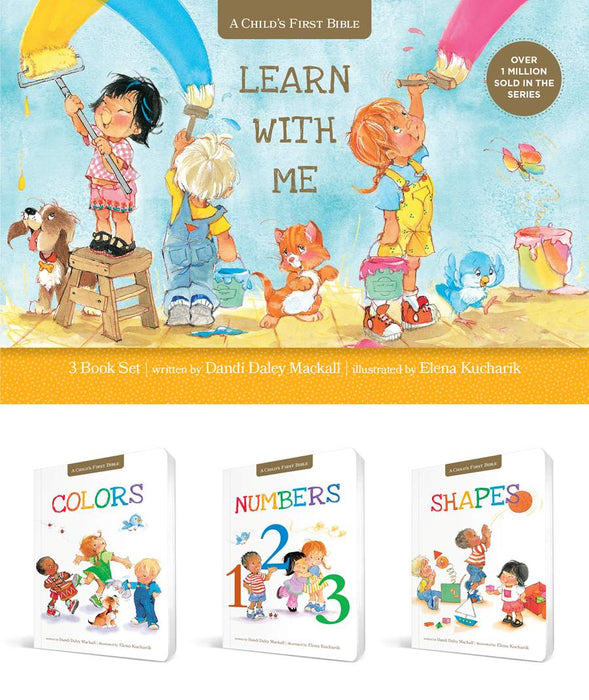 A Child’s First Bible Learn with Me Set with Carrying Case