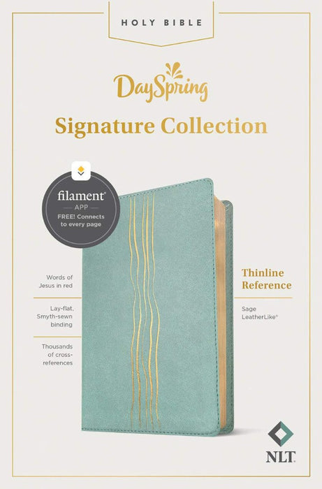 NLT Thinline Reference Bible, Filament Enabled Edition