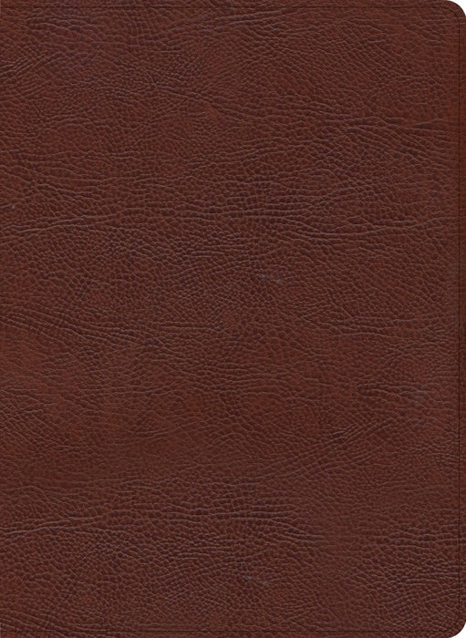 CSB Verse-by-Verse Pastor's Bible, Brown Bonded Leather
