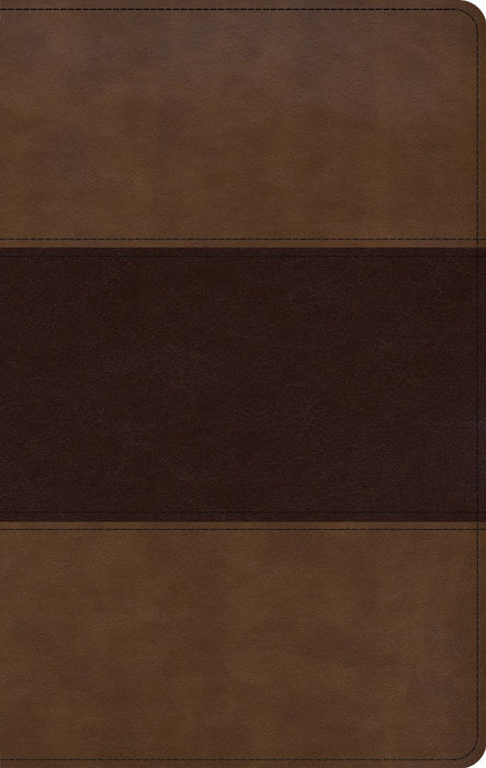 KJV Thinline Reference Bible, Saddle Brown LeatherTouch