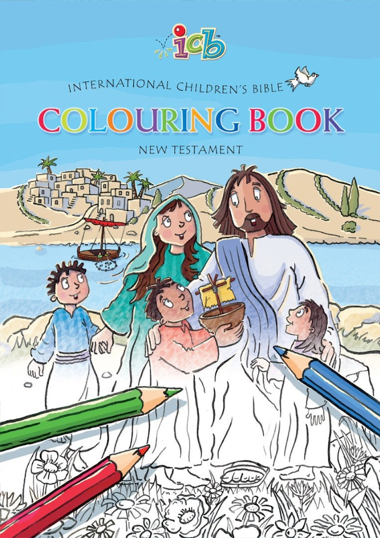 ICB International Children's Bible Colouring Book — Aslan Christian Books