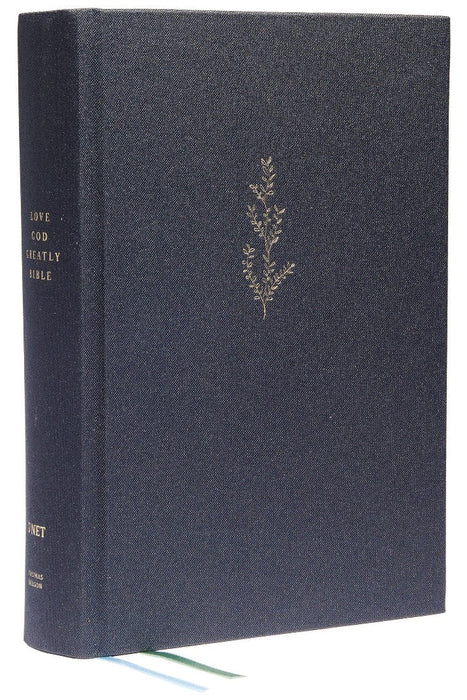 NET Young Women Love God Greatly Bible, Blue