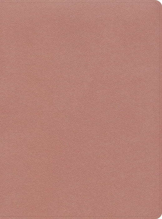 CSB Study Bible, Rose Gold LeatherTouch, Indexed