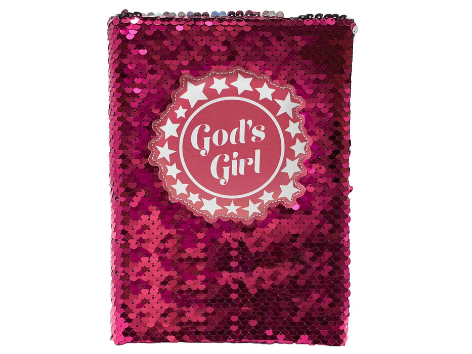 Journal: God's Girl Sequin