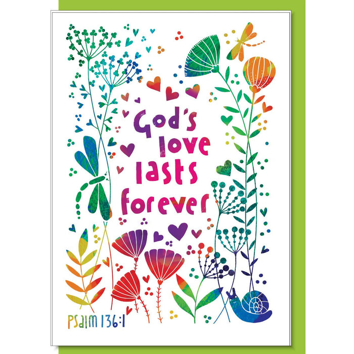 God's Love Greetings Card