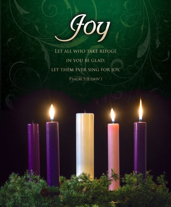 Joy Advent Week 3 Large Bulletin (pack of 100)