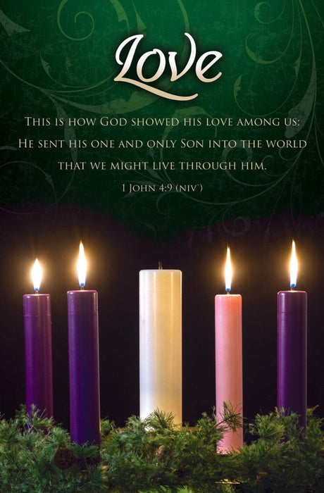Love Advent Week 4 Bulletin (pack of 100)