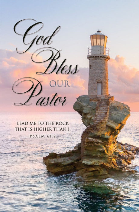 God Bless Our Pastor Bulletin (pack of 100)