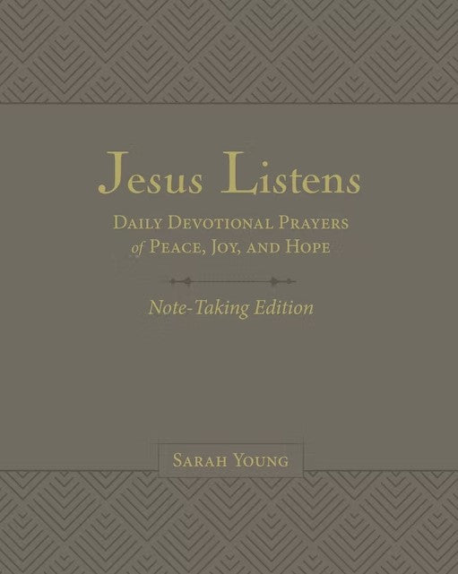 Jesus Listens Note-Taking Edition, Gray
