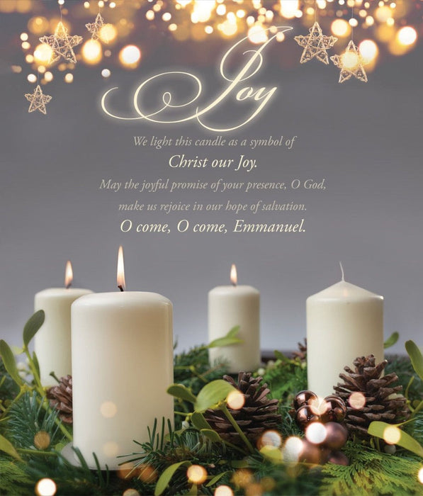 Joy Advent Week 3 Large Bulletin (pack of 100)