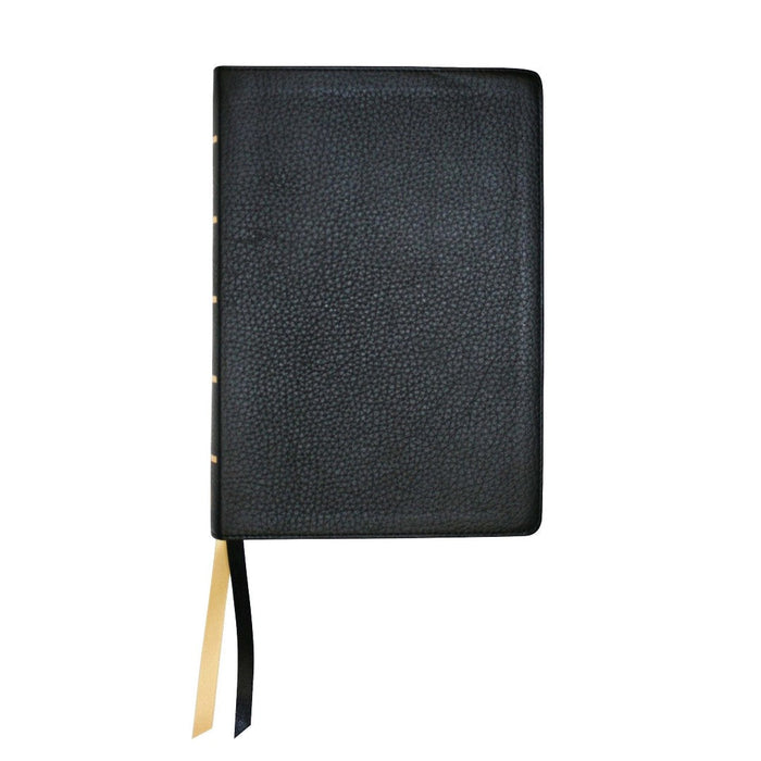 NASB Large Print Wide Margin Bible, Black Cowhide
