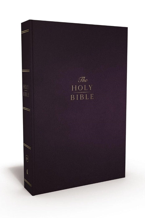 KJV Holy Bible Compact Reference Bible, Purple