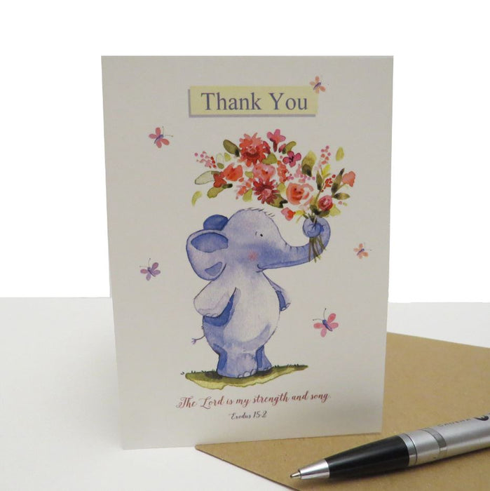 Thank You Elephant Card