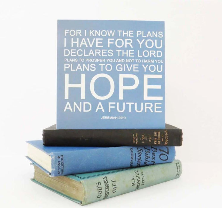 For I Know the Plans Notecard