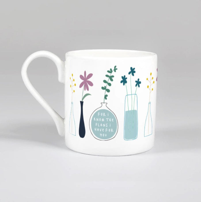For I Know (Stems) Bone China Mug