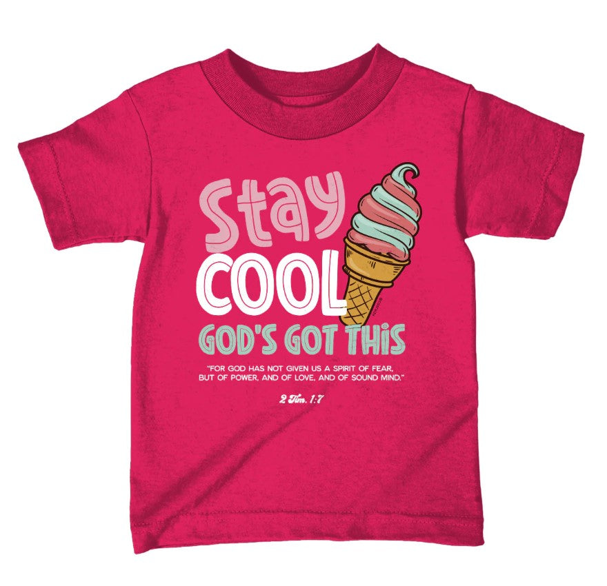 Stay Cool Kids T-Shirt, 3T — Aslan Christian Books