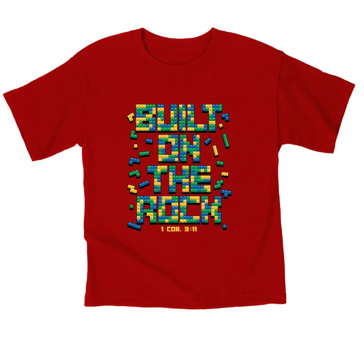 Building on the Rock Kids T-Shirt, Medium