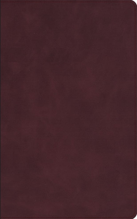 CSB Single-Column Personal Size Bible, Burgundy