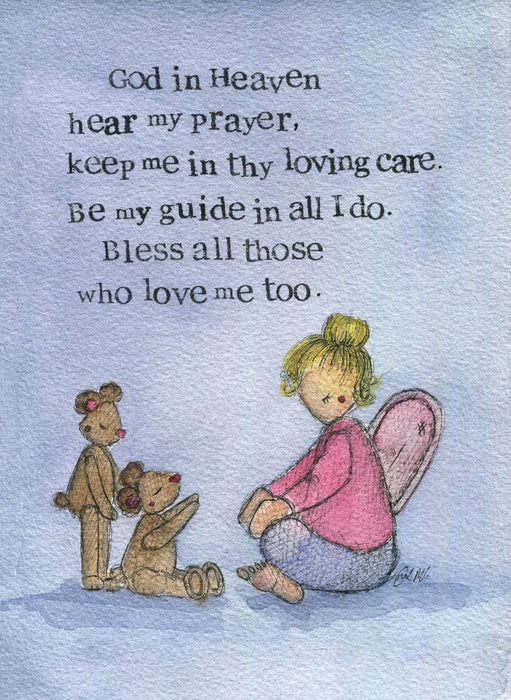 Hear My Prayer Single Print