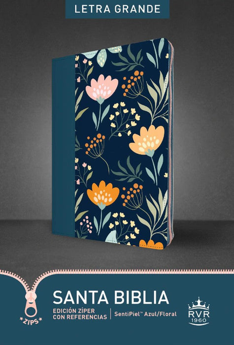 Santa Biblia RVR60, Edición Zíper Con Referencias