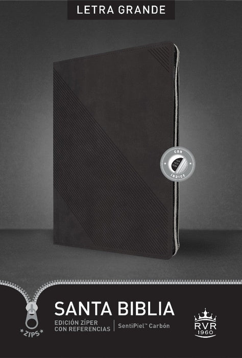 Santa Biblia RVR60, Edición Zíper Con Referencias