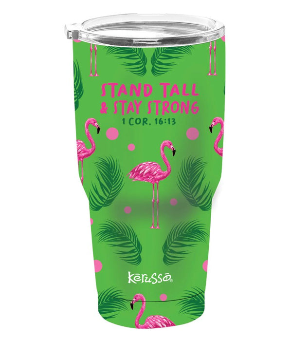 Flamingo Stainless Steel Tumbler