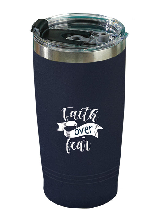 Faith Over Fear Tumbler Mug